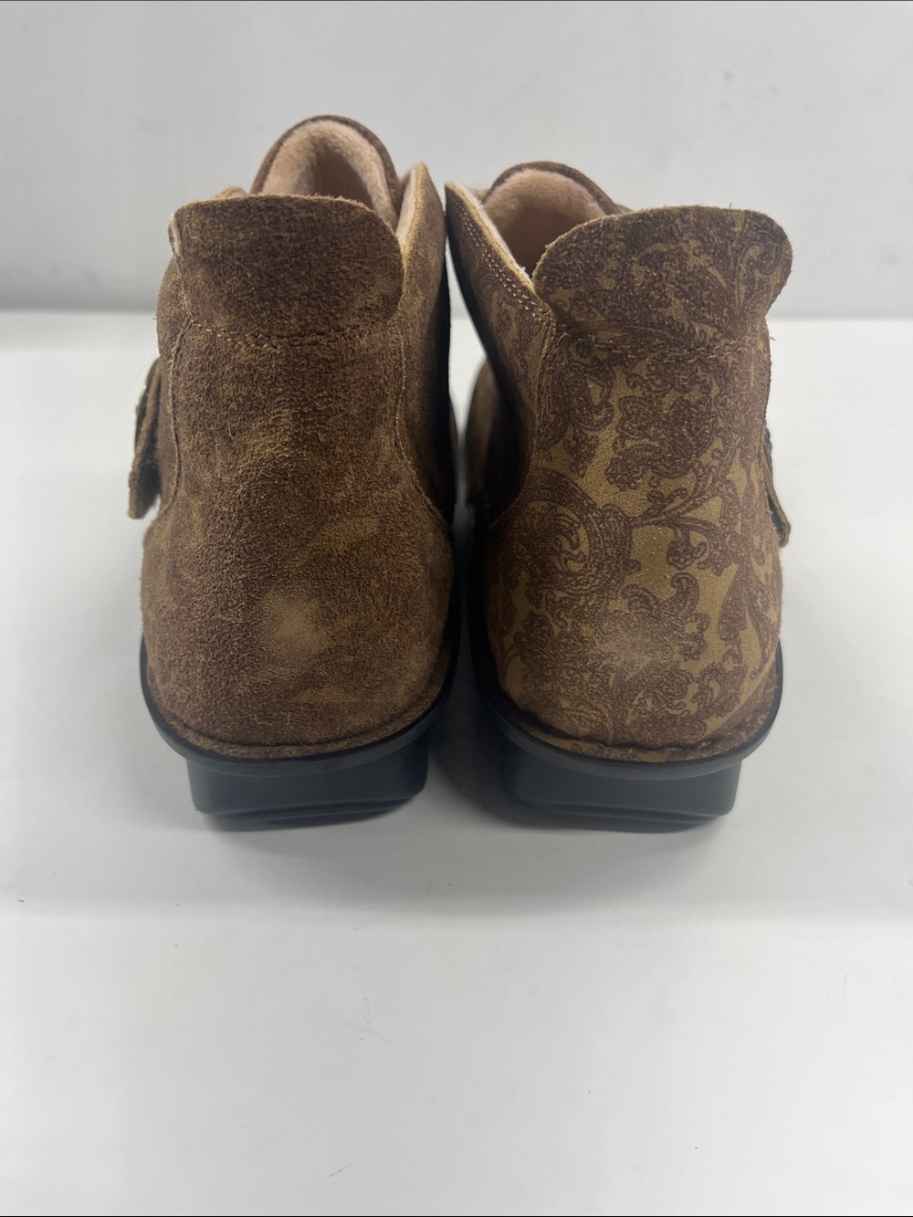 New Alegria Caiti Brown Ankle Boots Booties Size 42 (US 11.5-12) - Picture 5 of 9